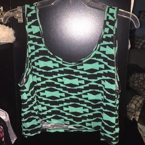 Crop tank top